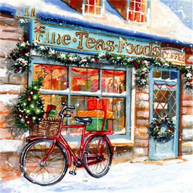 DIY Алмазная картина Цветок 5D Алмазная вышивка Крестом Лавандовая мозаика Фотографии Стена Art Craft Kit