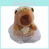 Capybara Plush Keychain With Pp Cotton Filling For Animal Lovers And Collectors