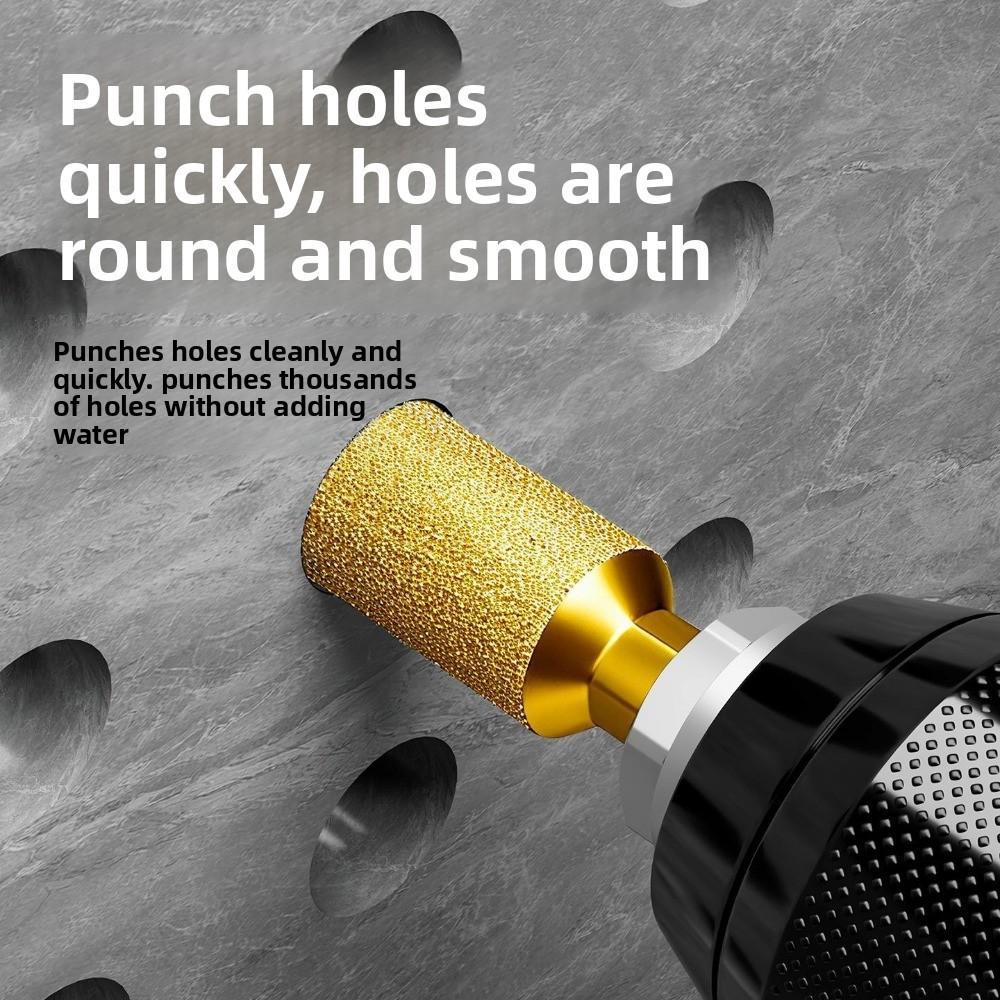 Portable Dry Ceramic Tile Diamond Drill Bit Multifunctional Hole Openers for Drilling and Grinding