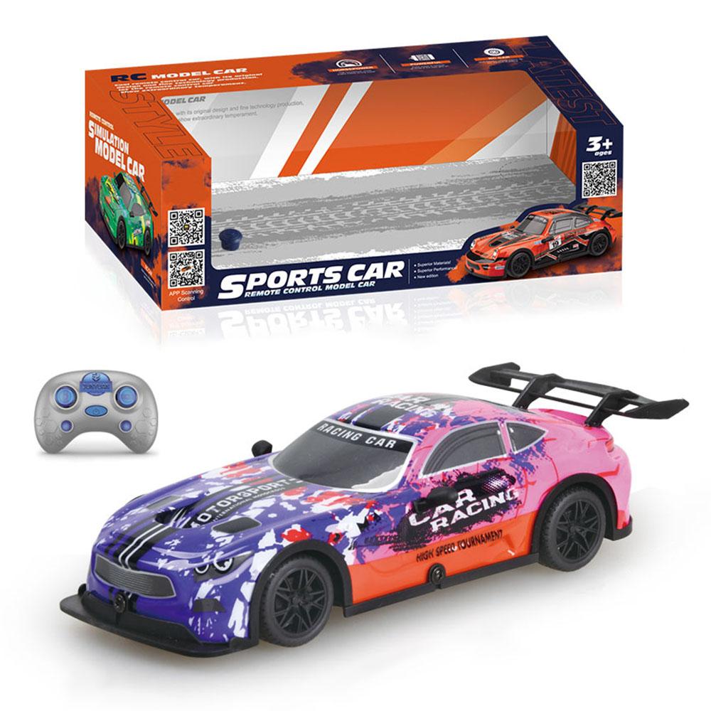 QX064-069 2.4G RC Car APP Controlled Drift Racing Vehicle Toy Model with Light/Sound Effects