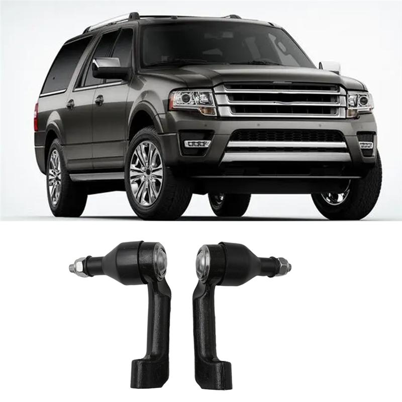 Front Side Outer Tie Rod End for Expedition F-150 Navigator 2007- Steering Tie Rod Ball Head