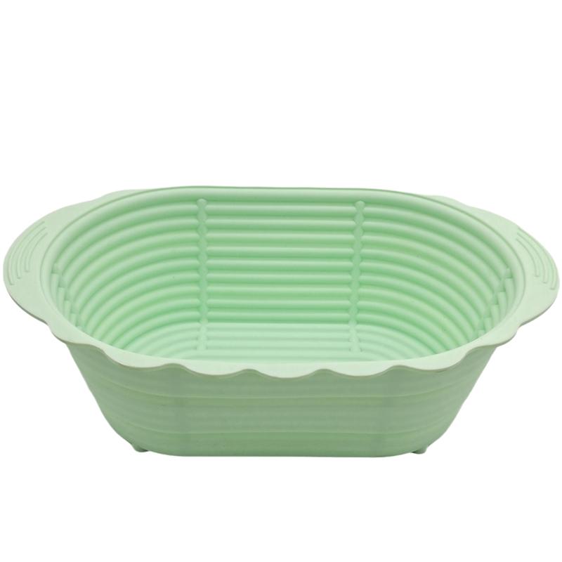 1 шт. силиконовая корзина для хлеба домашняя выпечка тесто антипригарная корзина для хлеба миска для разрыхлителя мягкая складная выпечка хлеба кухонные принадлежности