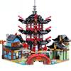 Наборы Airjitzu Temple Building Block Подарки на день рождения Игрушки для детей