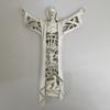 New Cross Ornament Retro Home Wall Hanging Resin Wall Decorations Handicraft Decoration