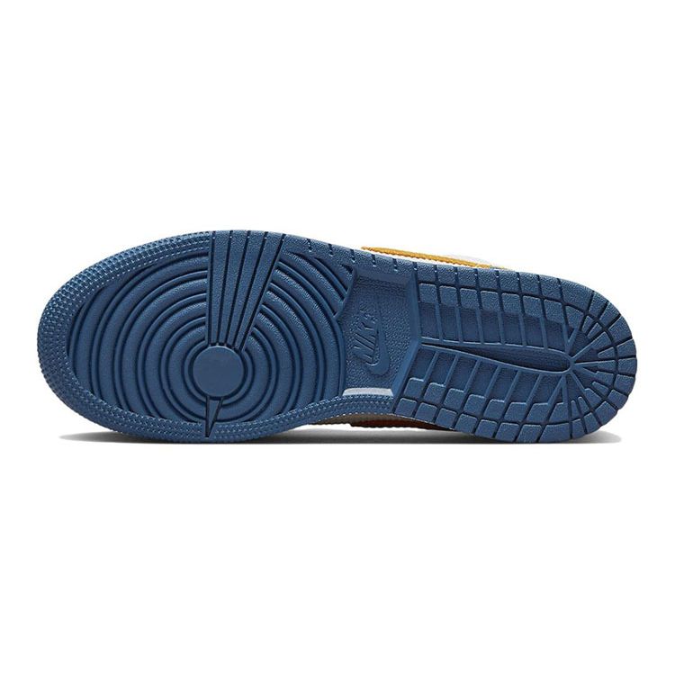 Детские кроссовки Air Jordan 1 Low SE GS Messy Room Синие французско-синие чатни DR6960-400