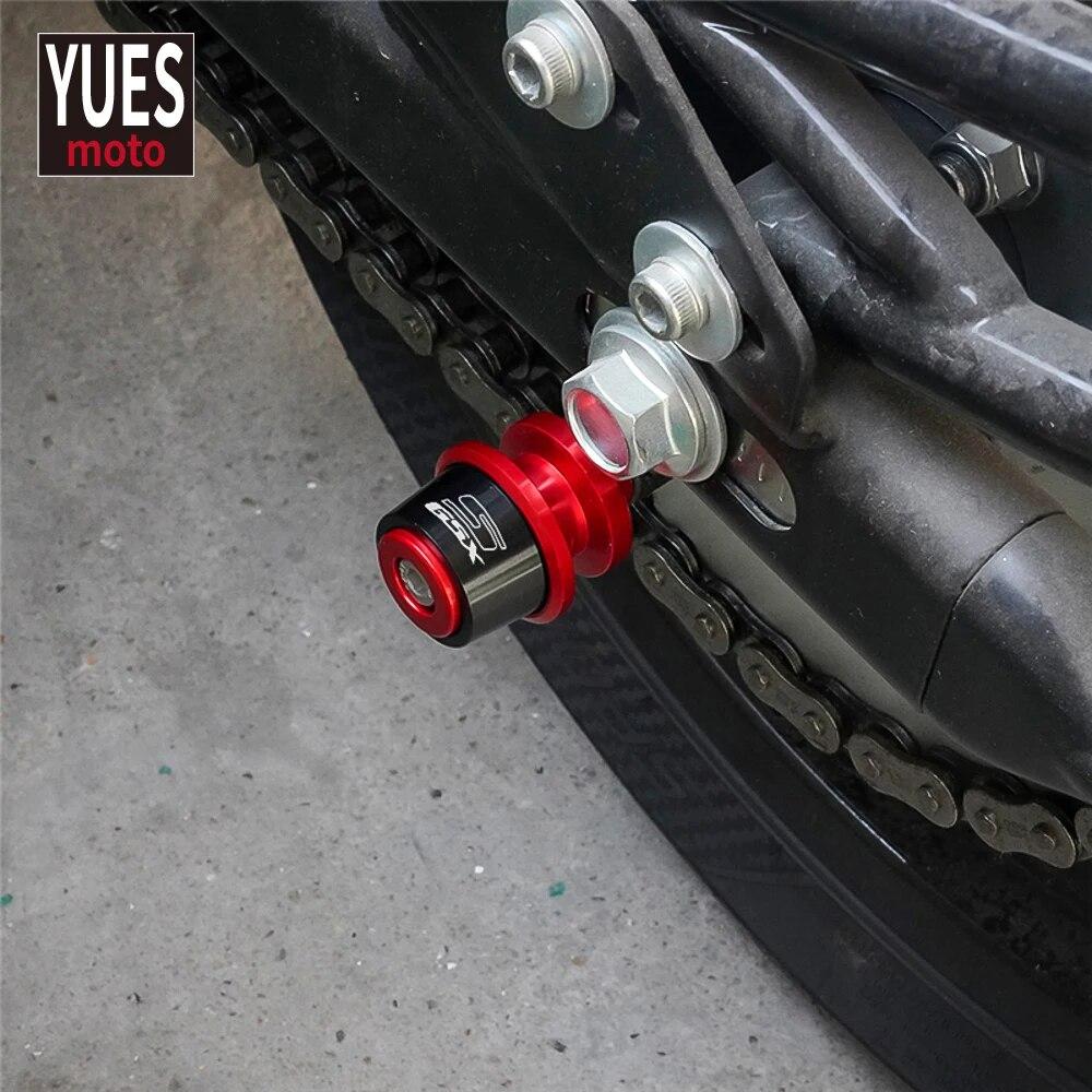 Аксессуары для мотоциклов с ЧПУ, высокое качество, 8 мм, катушки маятника, подставка, винты для Suzuki GSXS750 GSXS1000 F-ABS GSXS 750 1000