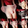See Through 1*Underpants Sexy Sheer Boxer Pouch Mesh