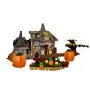Hut Minifig Scale Mini Brick Building Toy Creative Building Blocks Halloween Pumpkin Hut Birthday Halloween Gift For Kids
