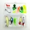 Fishing Lure Kit: Includes Soft Baits, Minnow, Single Tail, VIB, and Hard Baits - Portable Complete Set