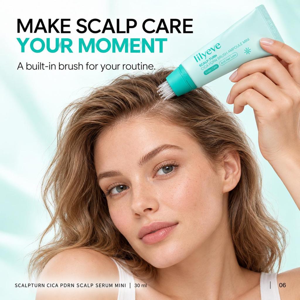 ilyeve SCALPTURN Cica PDRN Scalp Serum Mini  30ml