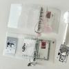 Tri-Fold Photo Album PP Twill Portable Planner Educational M5 Binder Notebook  Scrapbook