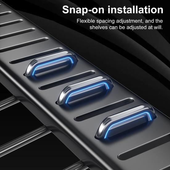 Многоярусный регулируемый органайзер для сковородок, стойка для хранения посуды, держатель для кастрюль и сковородок, подставка для сотейника для кухонной столешницы и шкафа