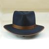 European And American Fashion Versatile Wool Hats, Bow Ribbon Decorations, Sheep Felt Hats, Men'S And Women'S Wool Top Hats
