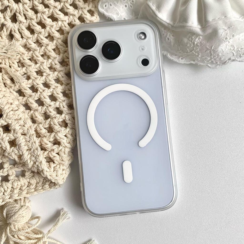 Ультратонкий матовый чехол с магнитом для iPhone 17/16/15/14 - Точная посадка, Полное покрытие