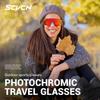 SCVCN Новые фотохромные велосипедные очки UV400 Мужские Женские Очки для хайкинга Спортивные солнцезащитные очки Наружные Велосипедные Дорожные MTB Очки для велосипеда