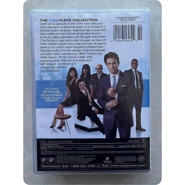 Белый воротничок : Полная серия Сезон 1-6 (DVD Коллекция из 22 дисков ) английская версия