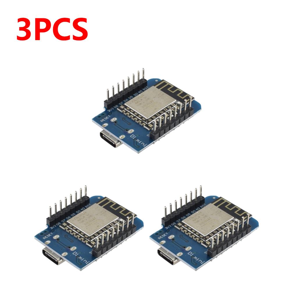 1-10PCS New ESP8266 ESP-12F D1 Mini WIFI Development Board Type-C D1 Mini WIFI Development Board NodeMCU Lua Module for Arduino