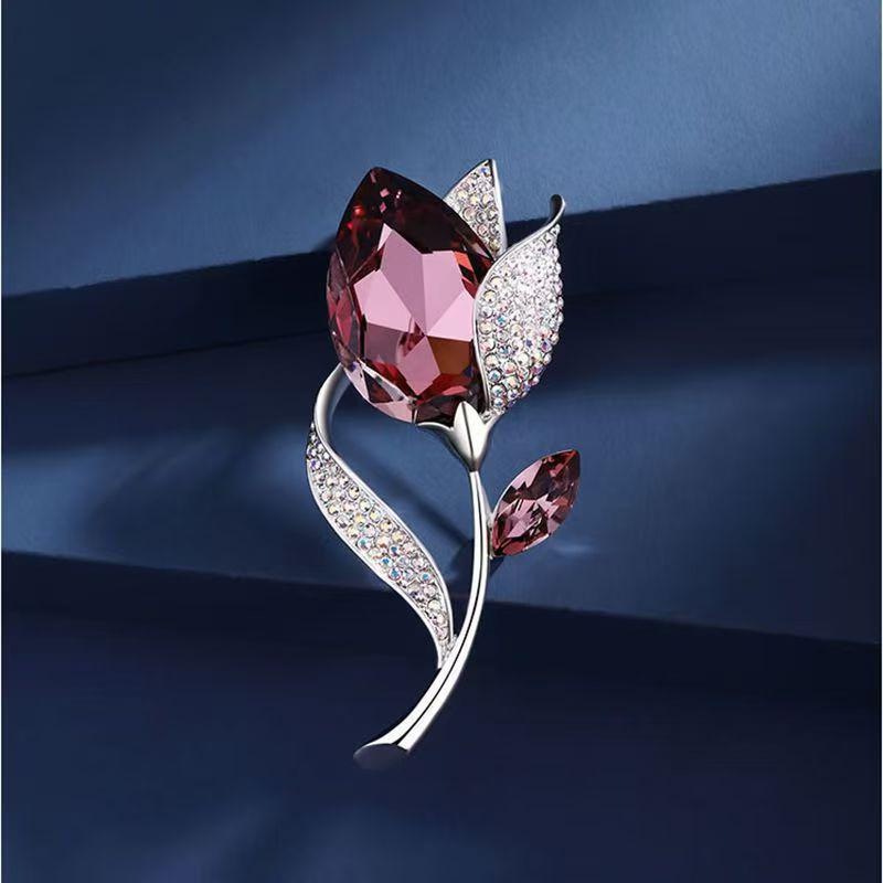 Изысканная брошь «Пион»: Высококачественная брошь в китайском стиле с цветочным узором для женщин, классический модный аксессуар и подарок