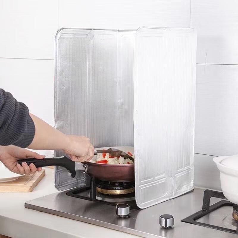 Алюминиевая фольга Защита от брызг масла для кухонной плиты