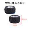 WLtoys A979-B RC Original Plastic Spare Parts Gearbox Swing Arm Motor Seat Shock Absorbers Car Shell Pillar Tie Rod Parts 1