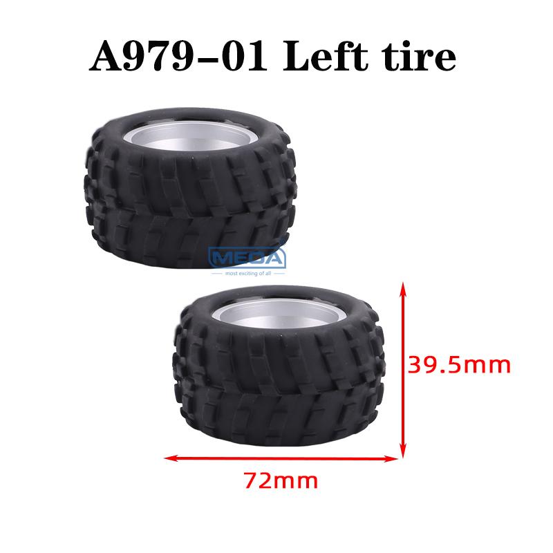 WLtoys A979-B RC Original Plastic Spare Parts Gearbox Swing Arm Motor Seat Shock Absorbers Car Shell Pillar Tie Rod Parts 1