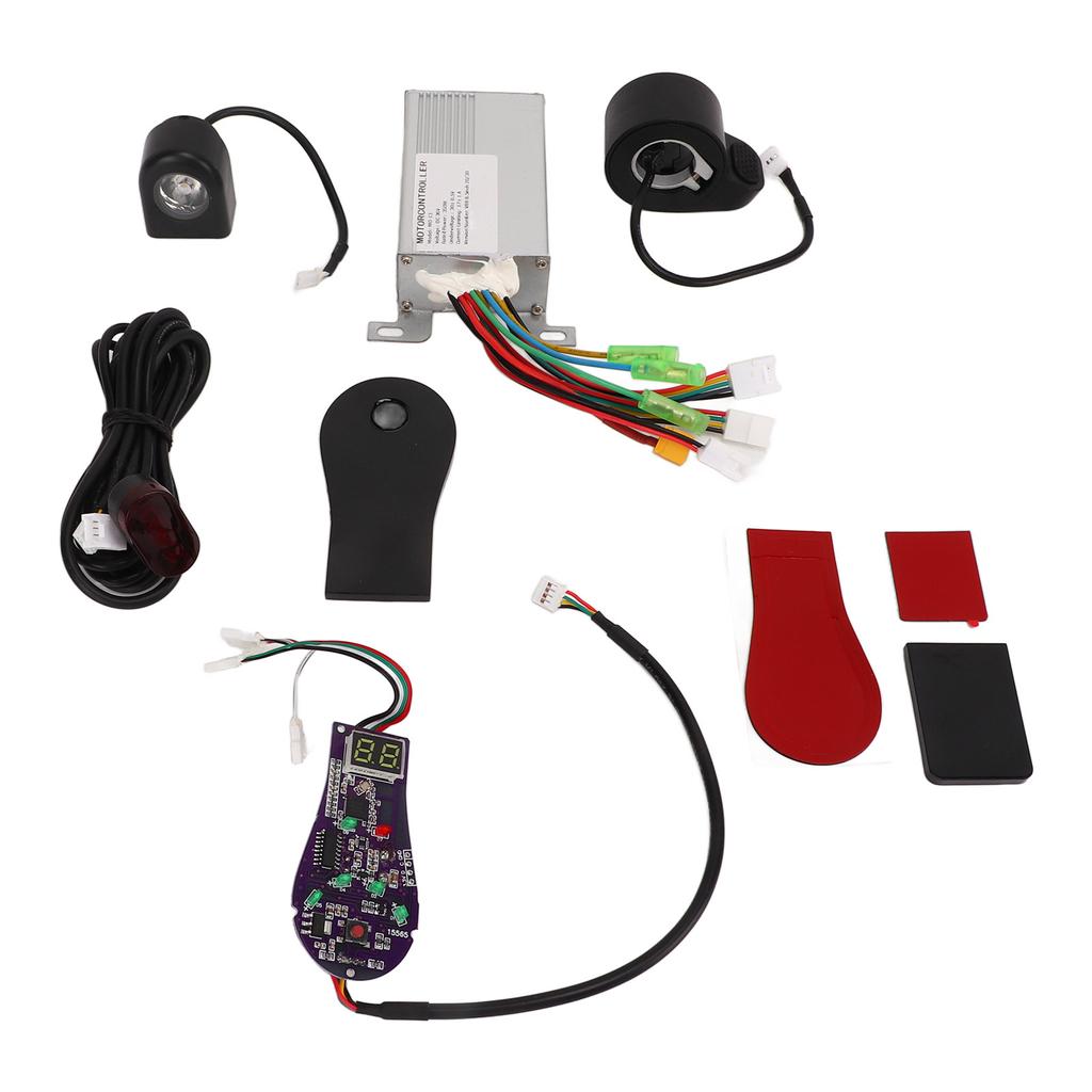 36V 350W Controller Kit with Dashboard Thumb Throttle Electric Scooter Assembly Accessories Set