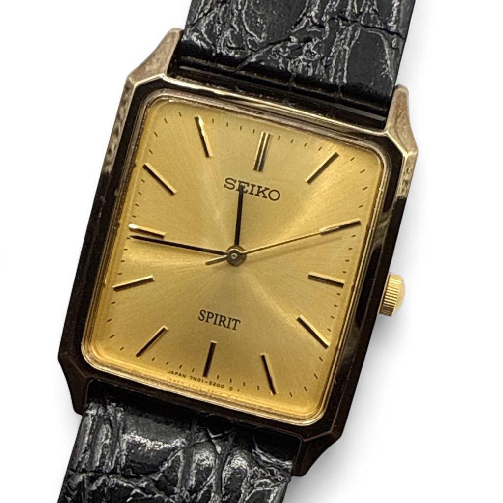 [USED] SEIKO SPIRIT 7N01-5180 Wristwatch, Working Condition