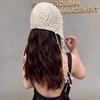 Pearl Bun Hats Ethnic Headscarf Hats Cute Tassels Hats  Outdoor