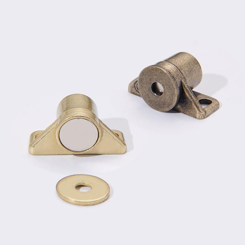 1шт Магнитный фиксатор двери шкафа, магнитный мебельный дверной стопор, доводчик, сильная супермощная защелка с неодимовыми магнитами