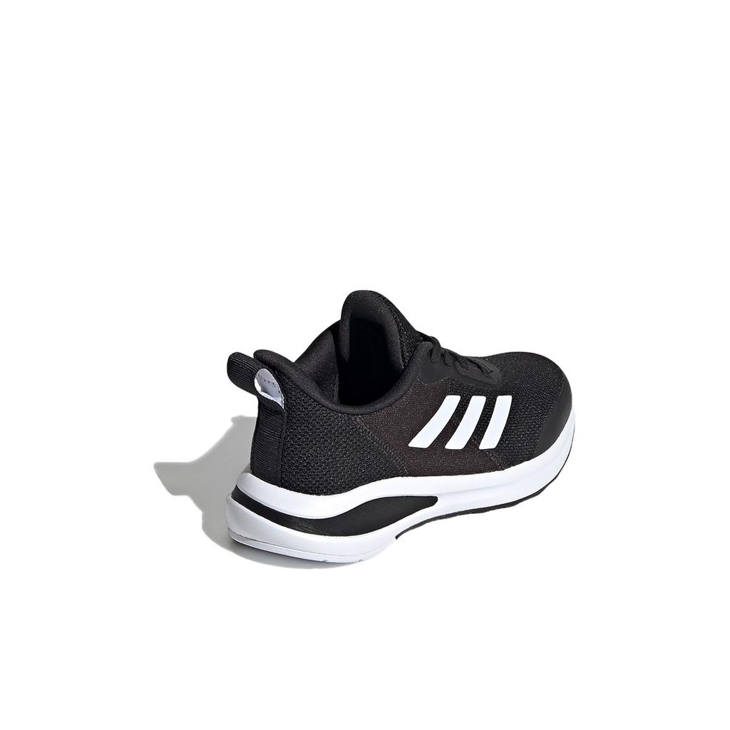 Adidas Fortarun 2020 Comfortable Breathable Low-Top Kids Running Shoes Kids Running Shoes Black White FW3719