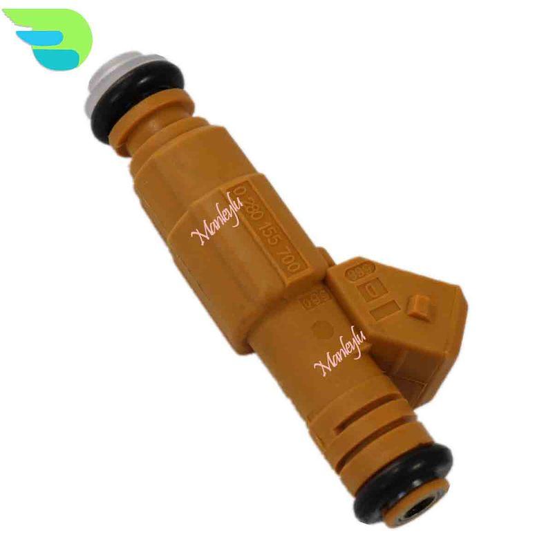 4pcs 4 Hole Fuel Injectors fit for Jeep Cherokee Grand Cherokee 1987-1998 Wrangler Comanche 4.0L 0280155710 0280155700