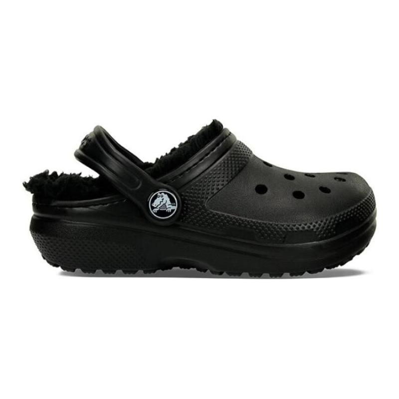 Crocs Удобные и универсальные нескользящие легкие детские сандалии, детская модель черного цвета