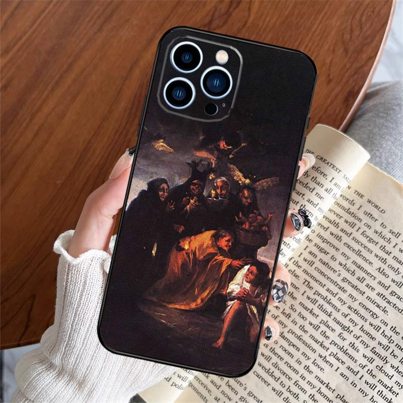 Чехол для телефона с картинами Франсиско Гойи Для iPhone 17 Pro Max 11 12 14 15 16 Pro Max Plus 13 mini 16e 17 Air Задняя крышка