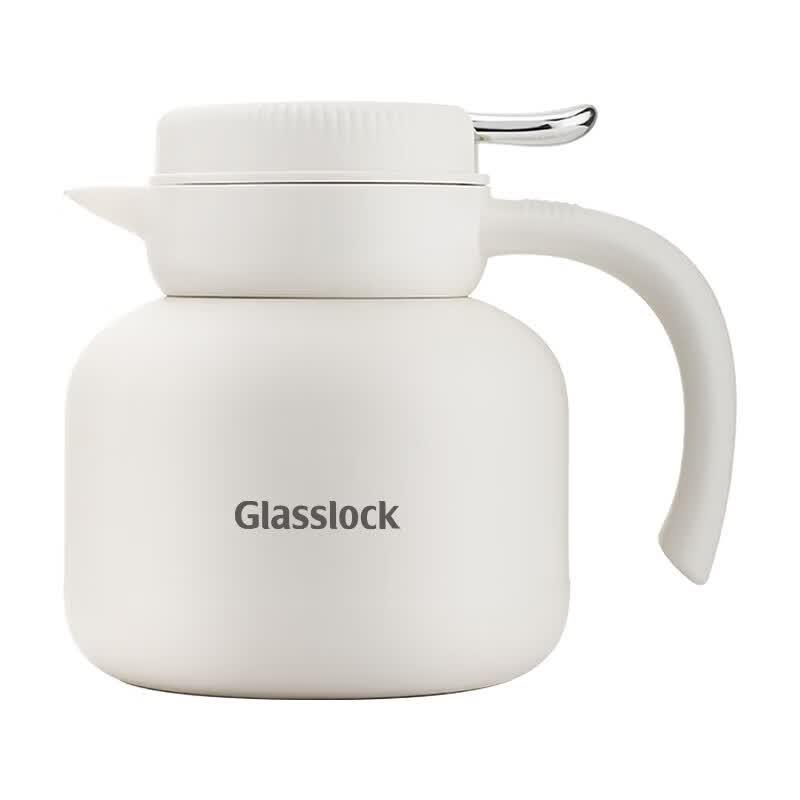 Термоизолированный чайник Glasslock с индикатором температуры