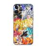 Чехол Funda для Apple iPhone 14 11 13 7 12 Pro 7 XR XS Max 8 Plus 6 14Pro 13Mini черный мягкий чехол для телефона Anime-Dragon-Ball