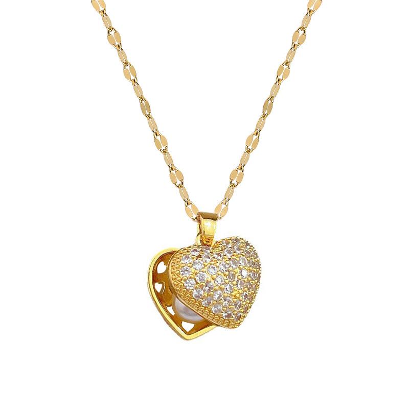 Stainless Steel Zircon Crab Pendant Necklace for Women New Creative Fashion Gold Color Ocean Style Necklace Summer Beach Jewelry