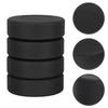 1/2/4Pcs Ice Hockey Puck for Practicing & Classic Training Black Matte Puck for Indoor Use Sports Standard Puck