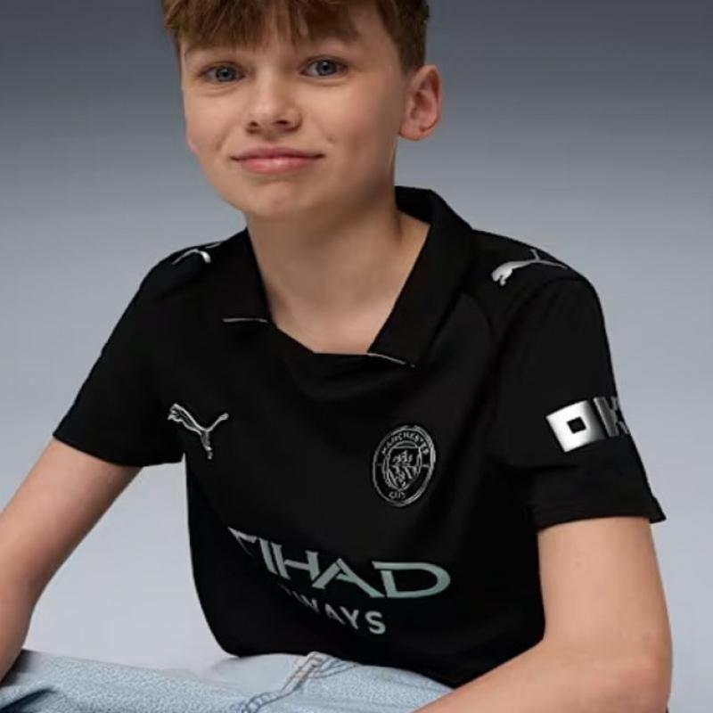 Puma Джерси реплика Манчестер Сити выездная для юниоров 780353 02