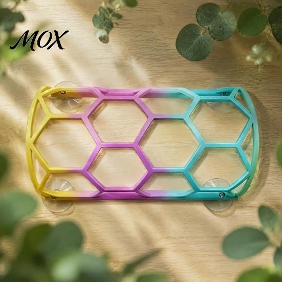 Snake Tank Accessories Reptile Honeycomb Climbing Shelf, Suction Cup Tunnel Hide, Rest Platform Perch for Ball Python, Lizard, Bearded Dragon,