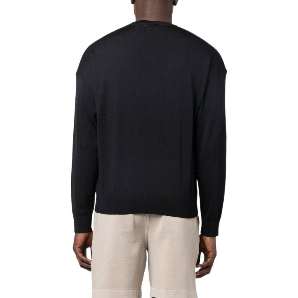 EMPORIO ARMANI SS22 Sweater Men's Black 6L1MX71MMVZ0920