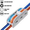 Mini Wire Connector 2 Circuit Inline Terminal Blocks New Fast Connector