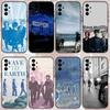Чехол для телефона W-Wave To E-Earth летние потоки Для Samsung Galaxy A13,A21s,A22,A31,A32,A52,A53,A71,A80,Мягкий черный корпус