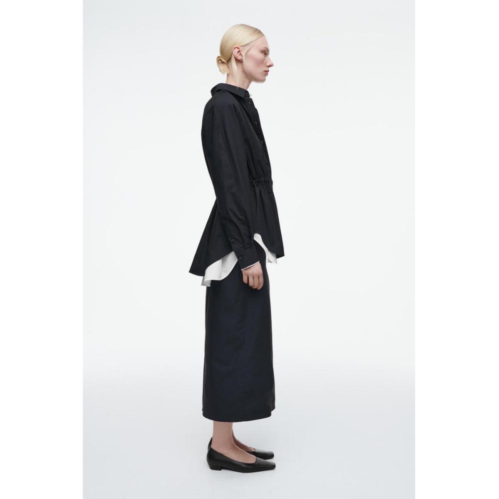 COS Рубашка с завязками на талии в японском стиле