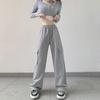 Workwear Pants for Women In Autumn and Winter 2023 New Loose Fitting Casual Sports Pants