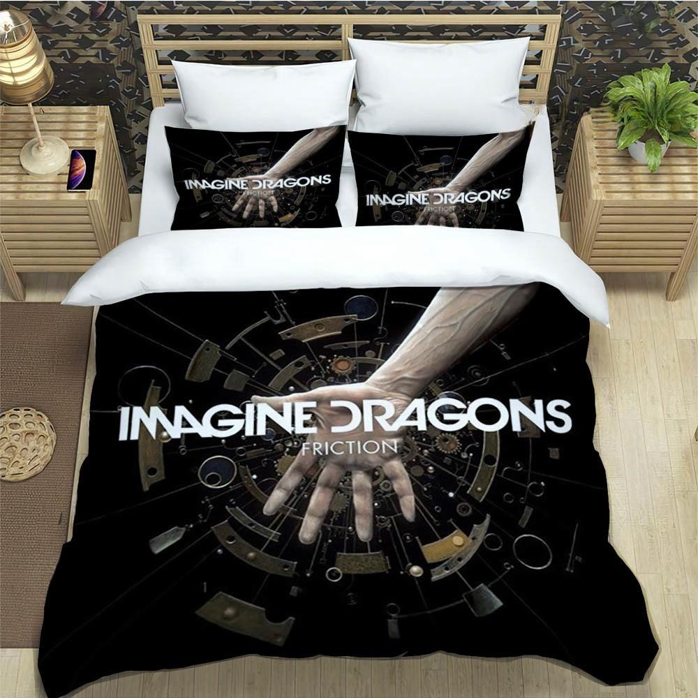 Rock Band Imagine Dragons Постельные комплекты изысканный комплект постельного белья пододеяльник комплект постельного белья роскошный подарок на день рождения