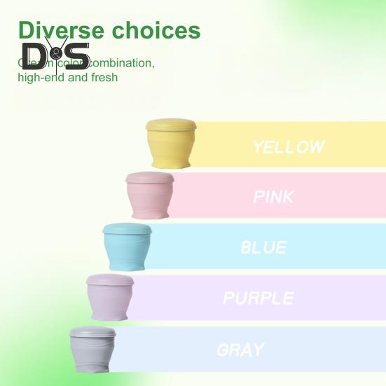 Силиконовая складная кружка для воды со шнурком 180 мл, многоразовая портативная кружка для питья с широким горлом, легкая складная емкость для питья для путешествий на открытом воздухе