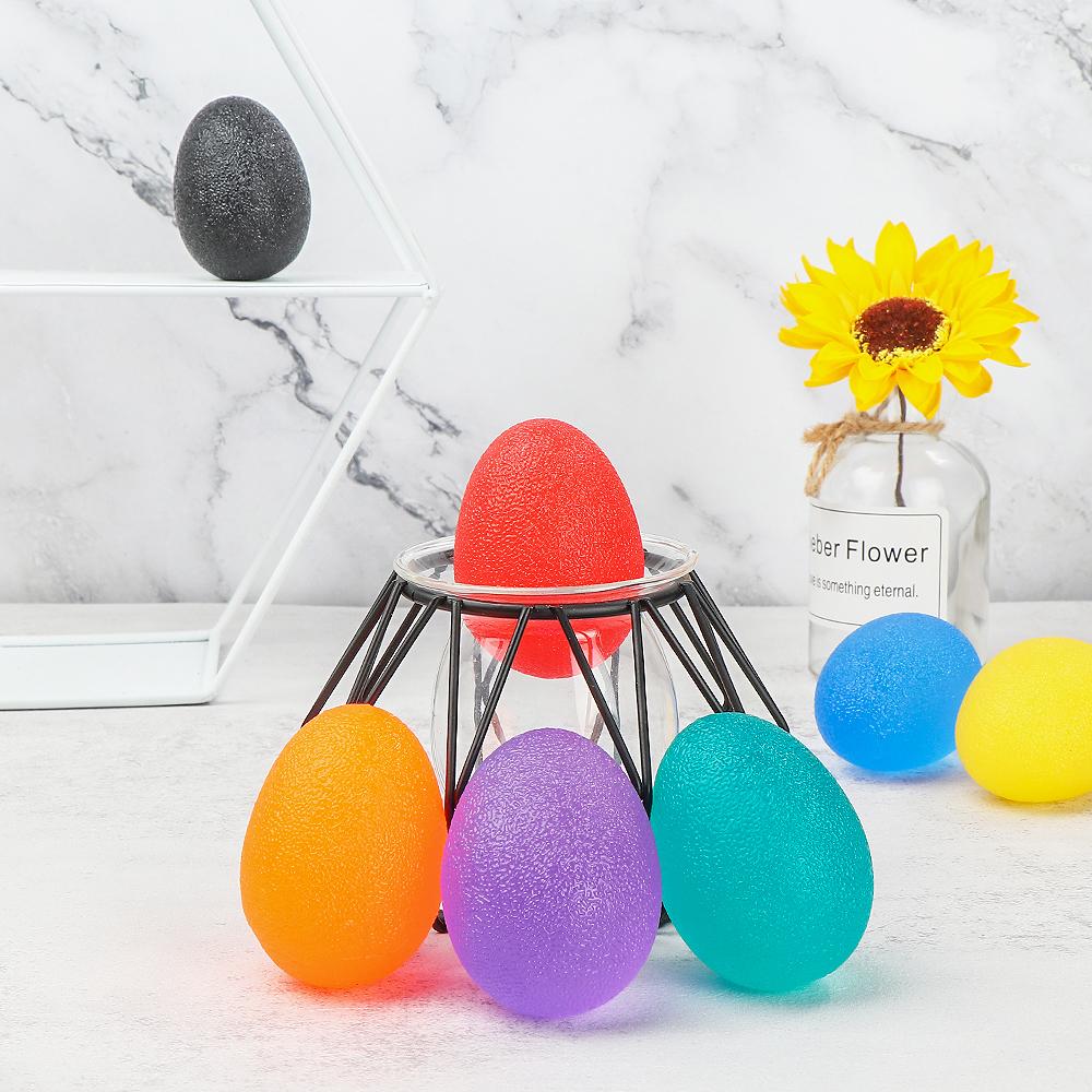 Ball Equipment Ball Finger Resistance Stress Relief Wrist Rehab Therapy Strength Trainer Hand Grip