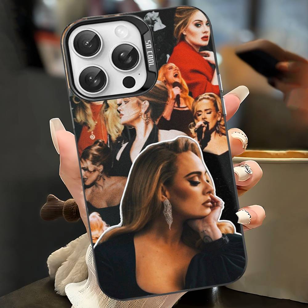 Hot Music Artists A-Adele Phone Case For IPhone 17 16 Plus Pro Max 15 14 13 12 11 Matte Colorful Covers