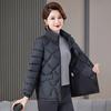 Women's Thin Cotton-padded Jacket Women's Short New Large Size Stand Collar Autumn and Winter Temperament Thin Cotton-padded Jacket.