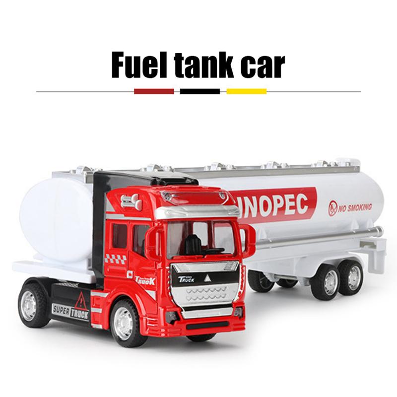 Children Pull Back Car Detachable Container Truck With Container Drop-resistant Car Model Toy Gifts